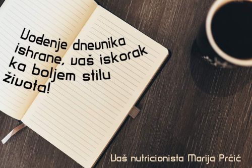 Vođenje dnevnika ishrane